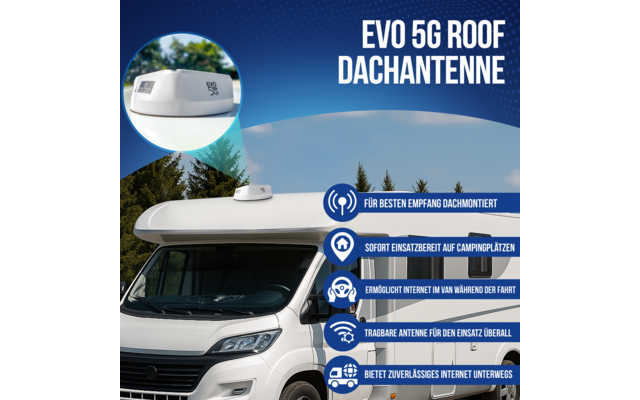 Falcon Evo 5G LTE Internetset feste und tragbare Highspeed-Lösung mit bis zu 3400 Mbit/s