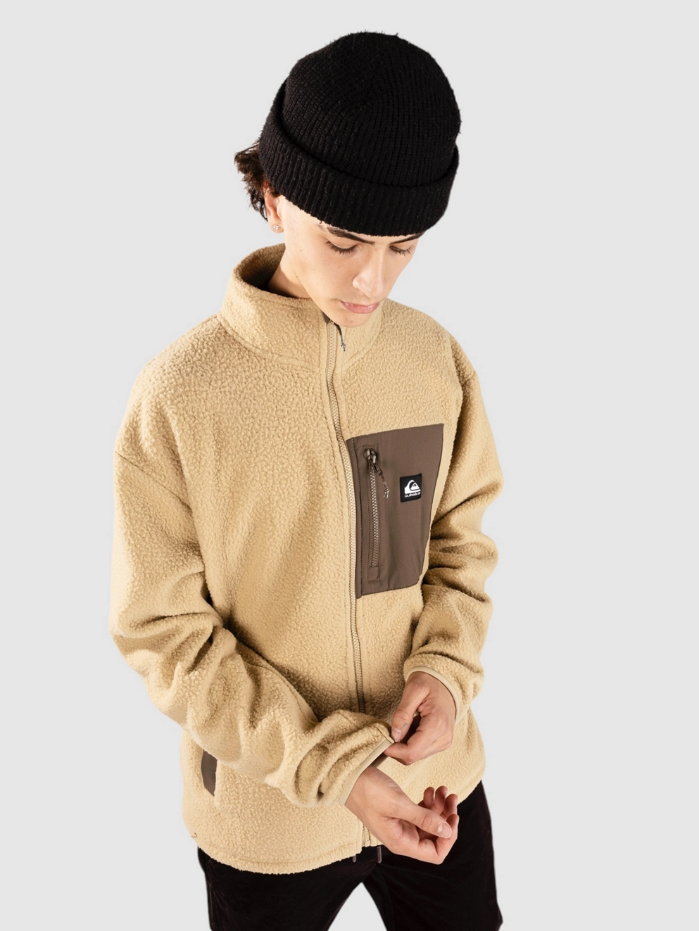 Quiksilver Clean Coast Fleece Jacket twill