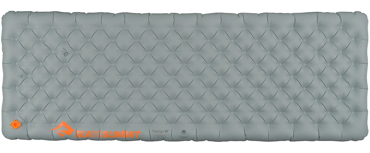 Sea To Summit Airmat Etherlight XT Insulated Rectangular Large Pewter