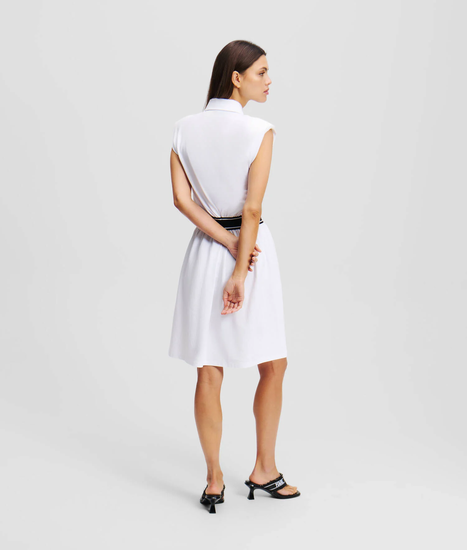 ROBE POLO - Blanc