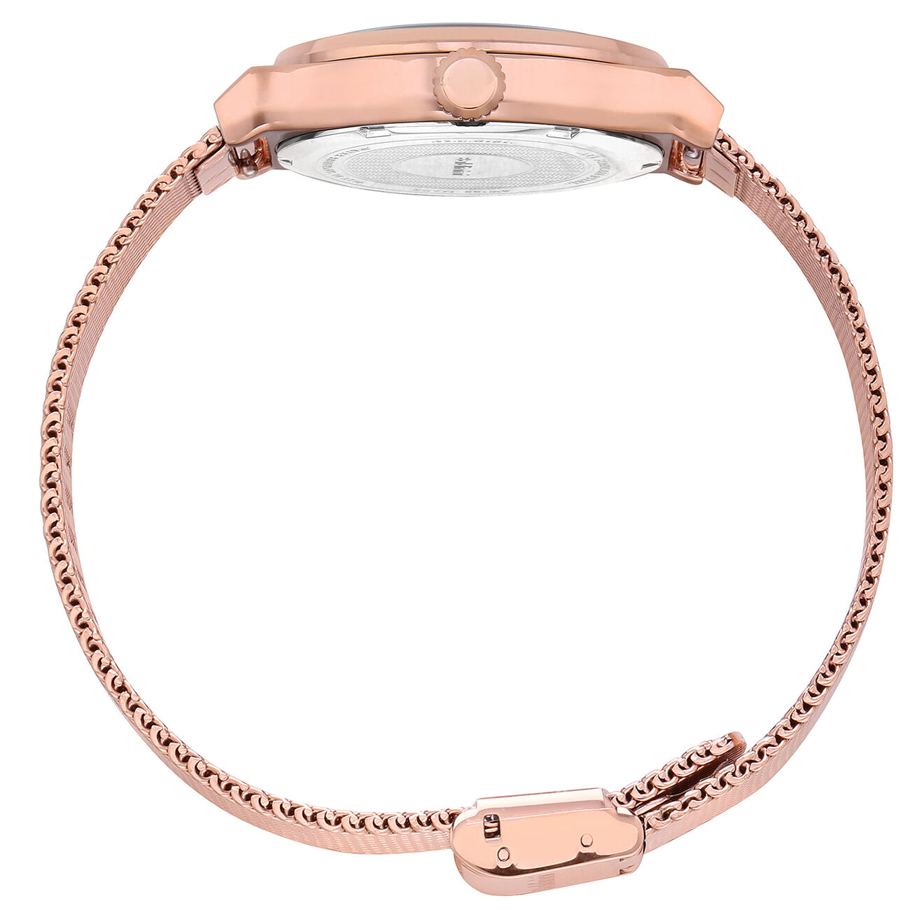 Baldinini Montre Femme en Acier Gibi doré rose