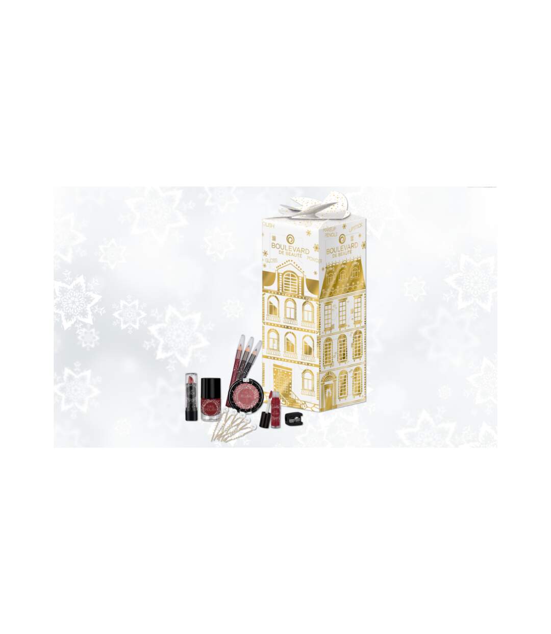 Calendrier de l'avent maquillage et accessoires Beauty In The City