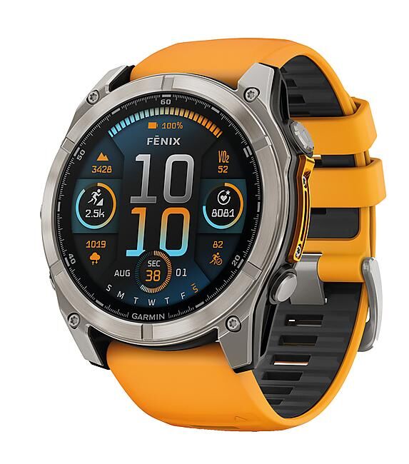 GARMIN - MONTRE GPS FENIX 8 - 51 mm SAPPHIRE AMOLED