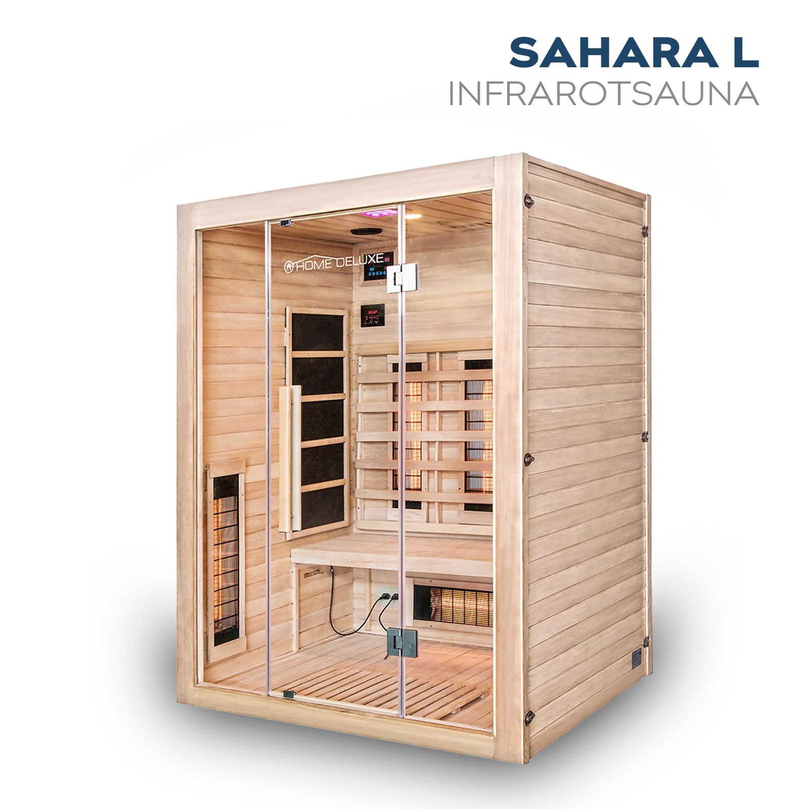 Home Deluxe Sahara L Infrarotsauna mit Vollspektrumstrahler