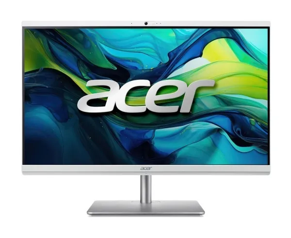 Acer Aspire C 27 C27-195ES - Alt-i-én Core Ultra 5 125U / op til 4.3 GHz - RAM 16 GB - SSD 1.024 TB - Intel Graphics - Gigabit Ethernet, Bluetooth, IEEE 802.11ax (Wi-Fi 6), IEEE 802.11be (Wi-Fi 7) - Win 11 Home - skærm: LED 27