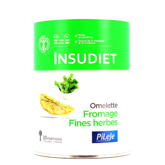 Omelette fromage et fines herbes Insudiet