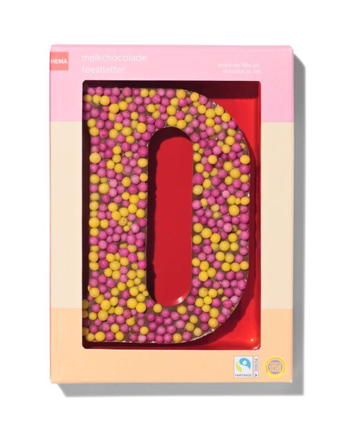 lettre festive lait D 135 g