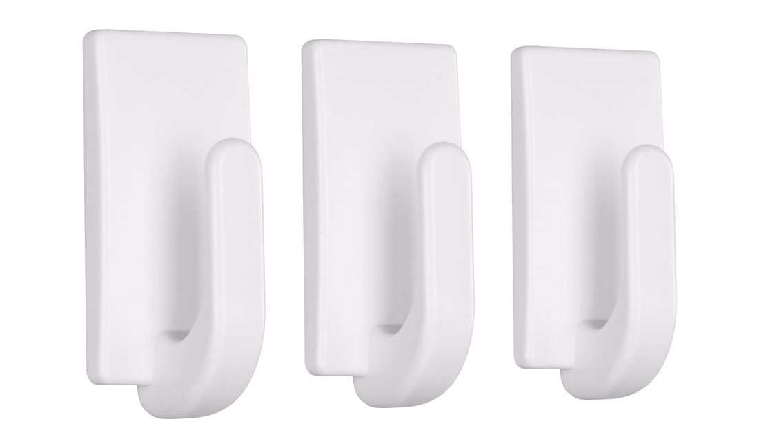 TESA, Knage, hvid, small, Classic, Powerstips