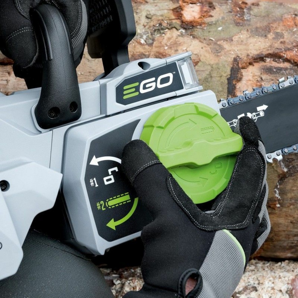 Pack tronconneuse sans fil avec batterie et chargeur guide oregon 45 cm ego power+ cs1800e
