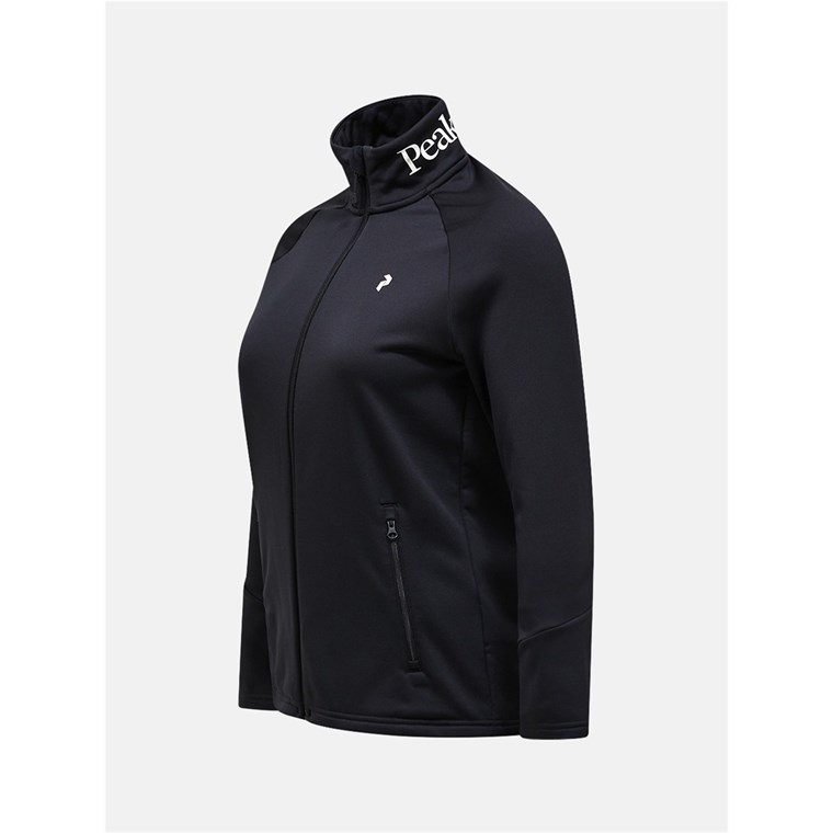 Peak Performance W Rider Essentials Zip Jacket Black/Black