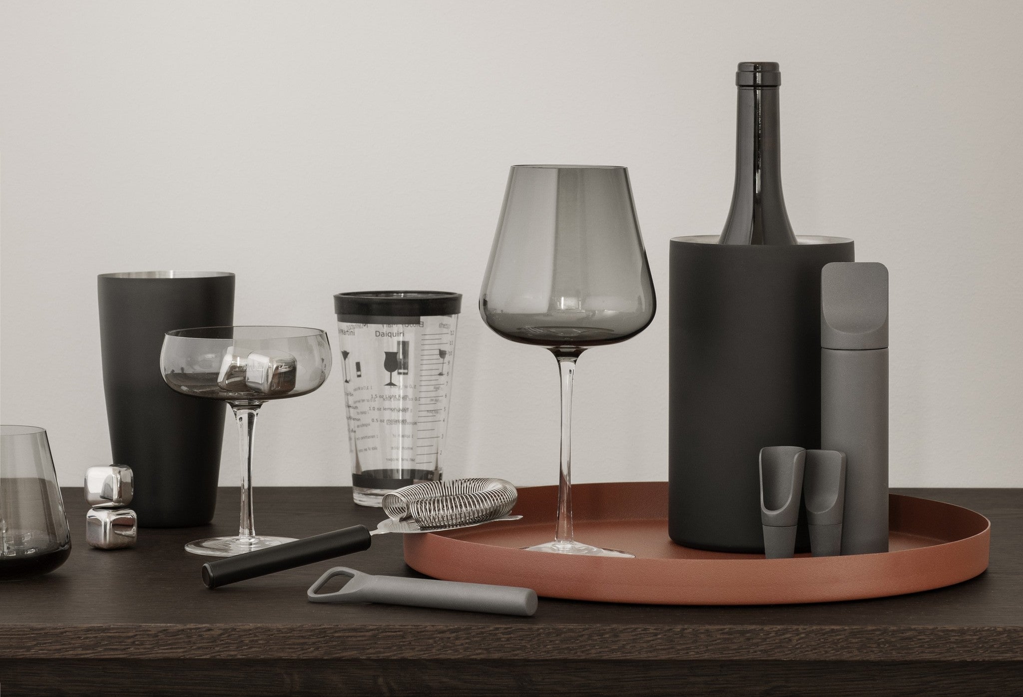Belo Drinkglas Smoke | Grijs | Glas