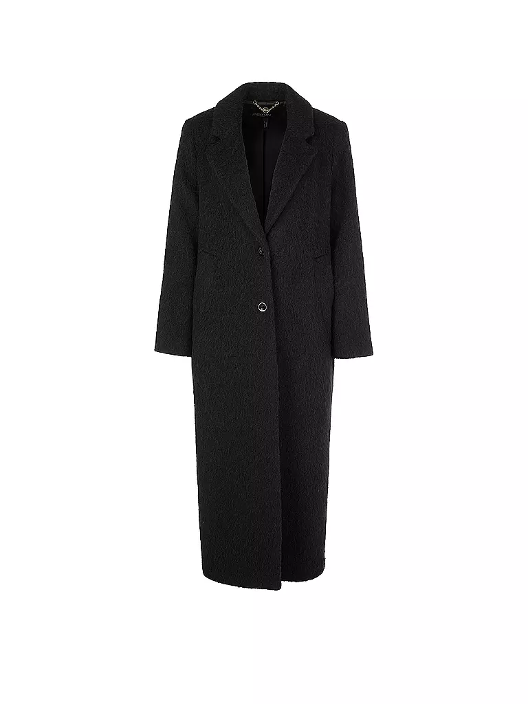 MARC CAIN Wollmantel schwarz