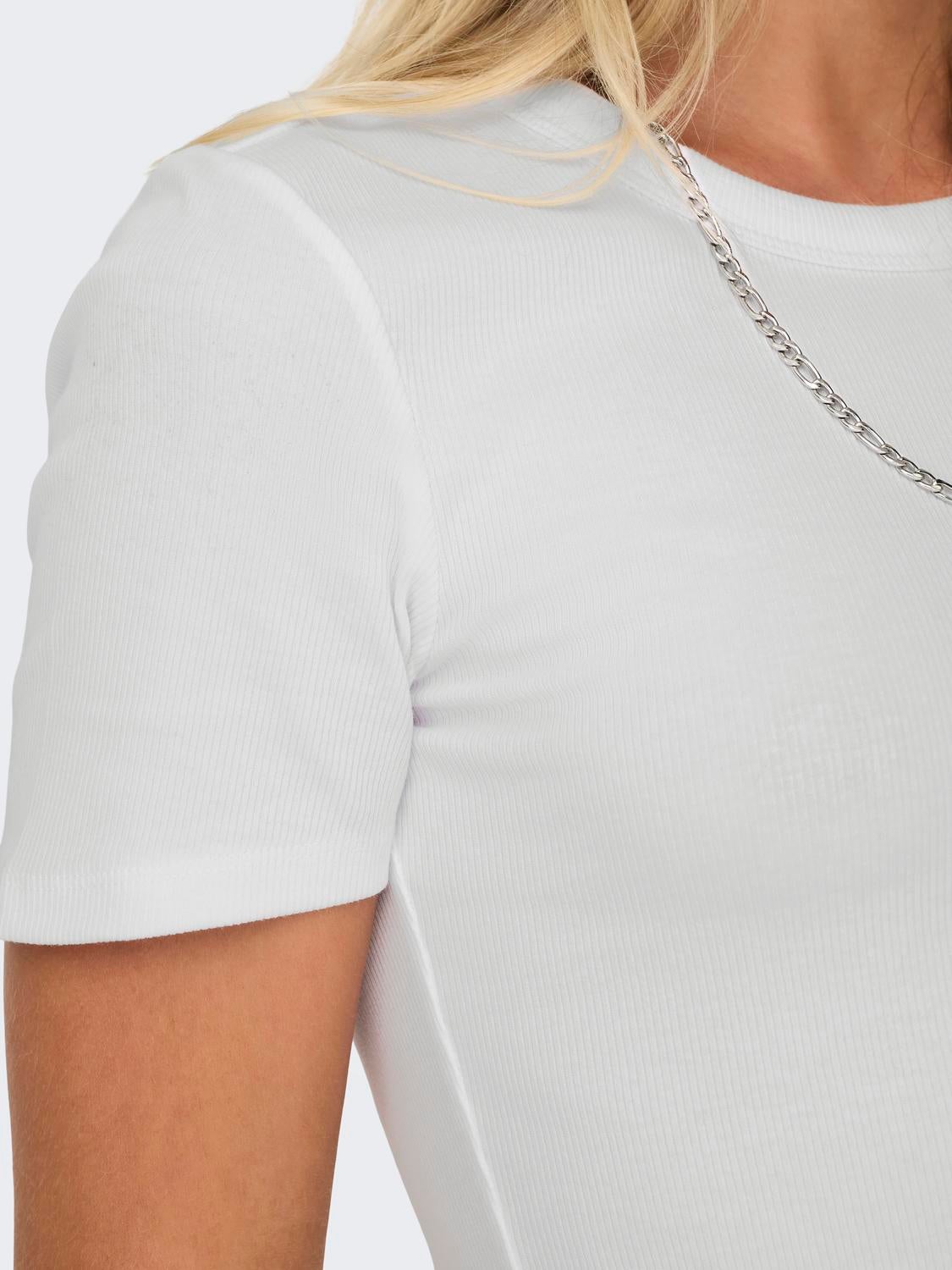 ONLEASY Top Bright White