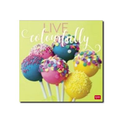 Legami Photo Collection - Calendrier 2024 - 30 x 29 cm - Vivre sa vie en couleurs