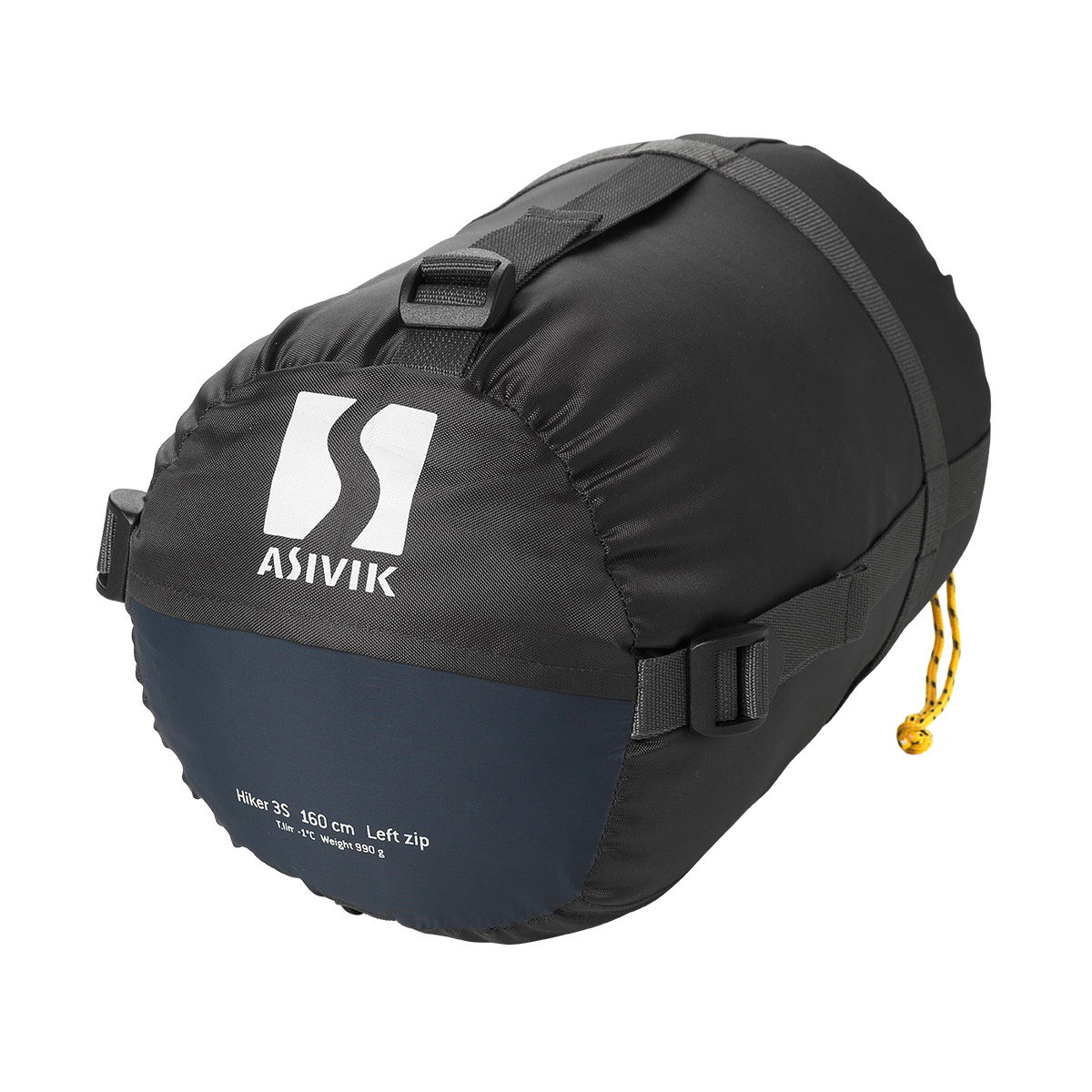 Asivik Hike 3S 160V, sovepose, junior
