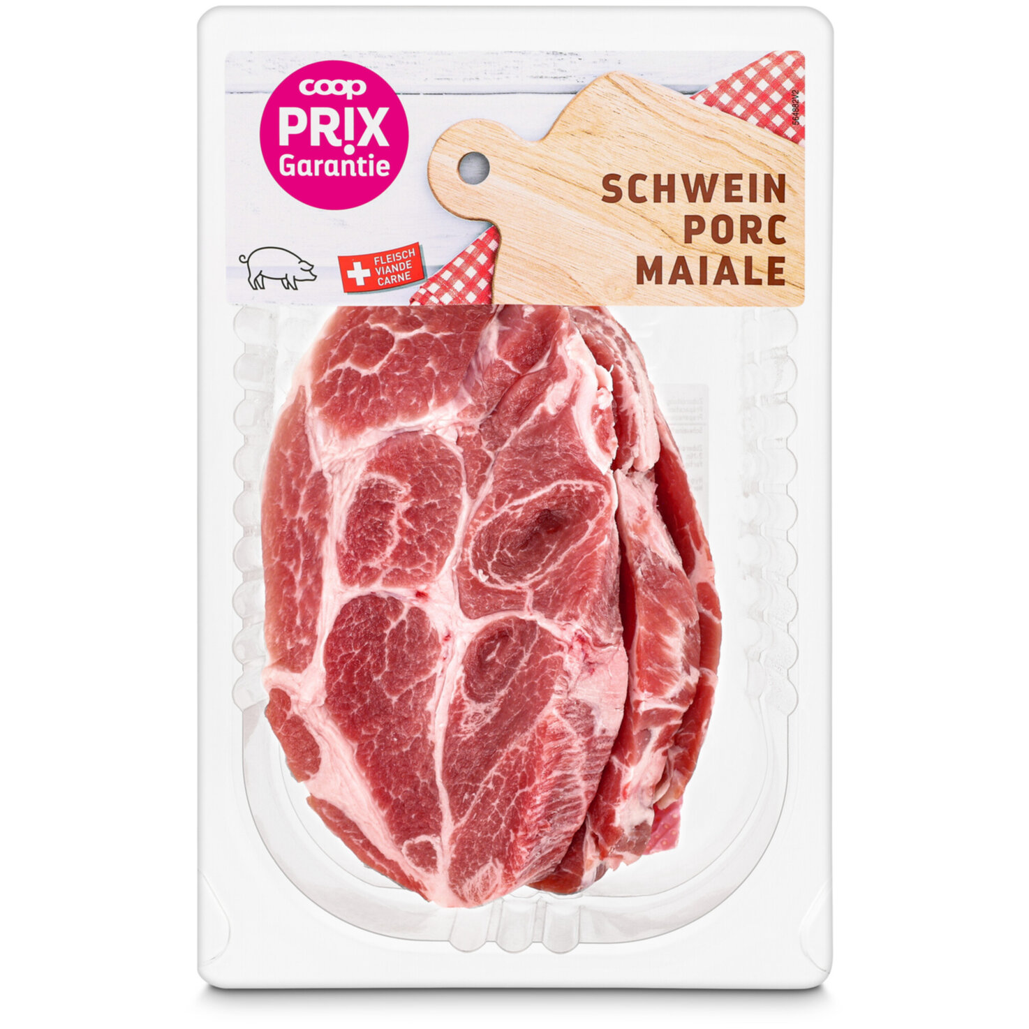 Prix Garantie Schweinshals Steak ca. 460g