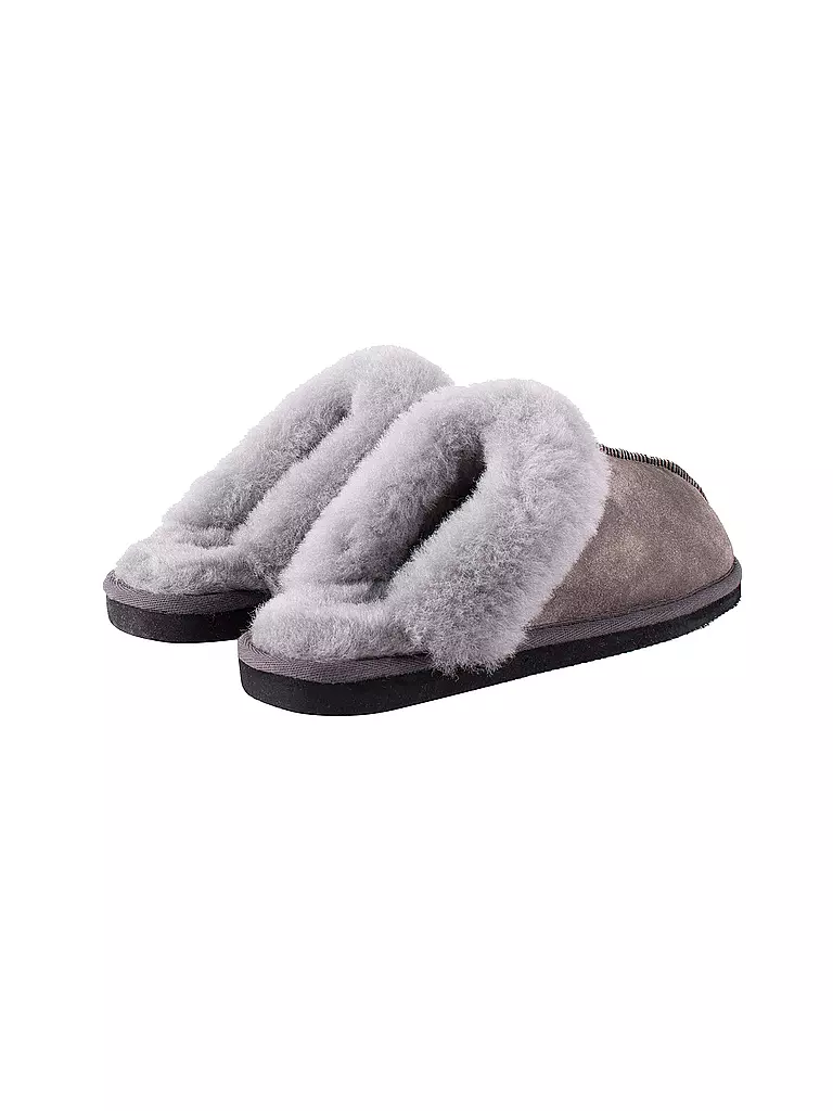 SHEPHERD OF SWEDEN Hausschuhe - Slipper Jessica grau