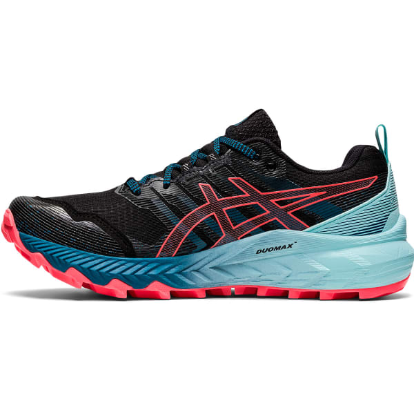 Chaussure trail ASICS GEL-TRABUCO 9 W BLACK/BLAZING CORAL