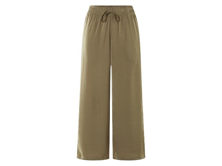 Satijnen dames broek