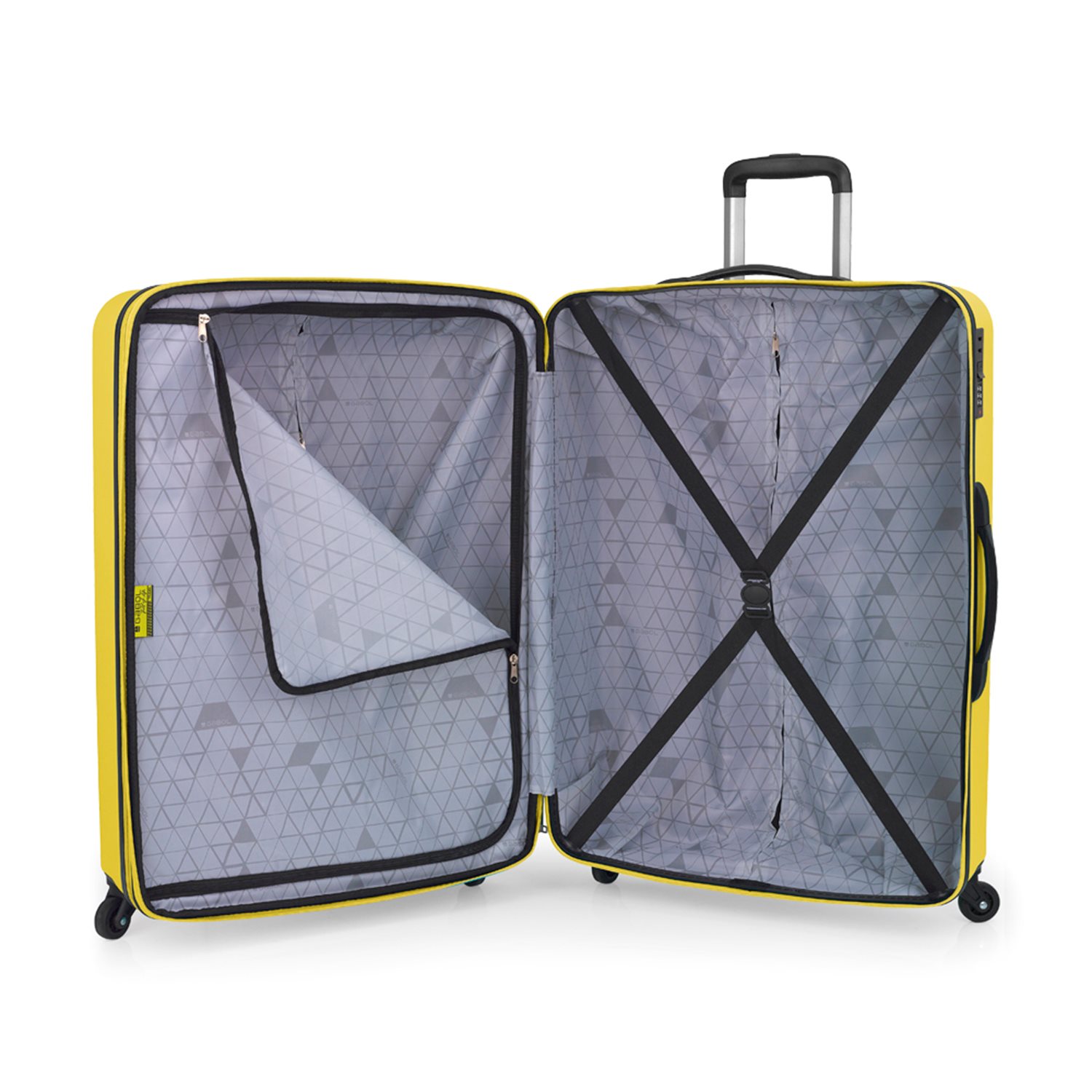 Gabol Future Large Trolley Expandable yellow