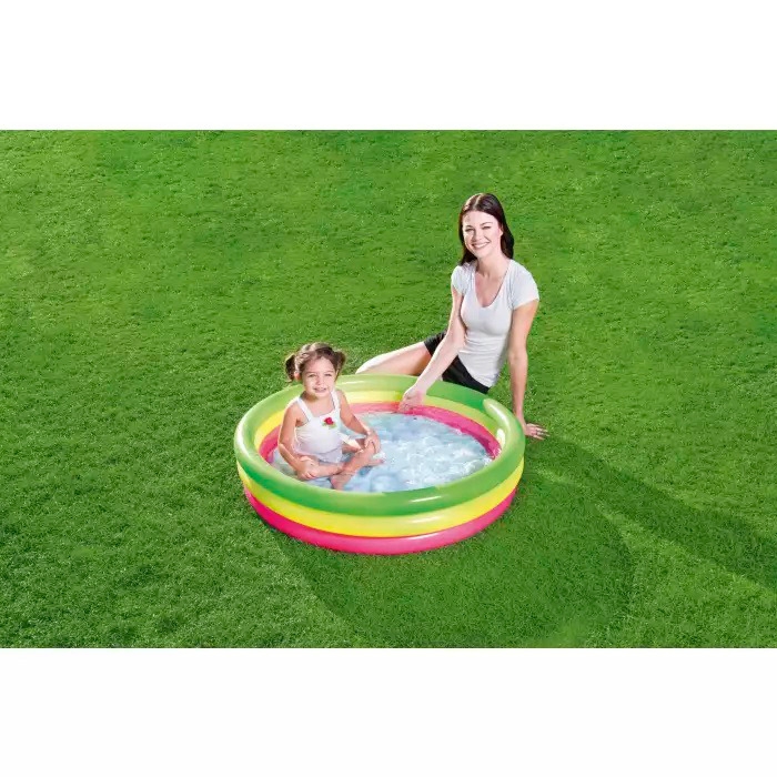 Bestway Planschbecken Summer rund 102 x 25 cm