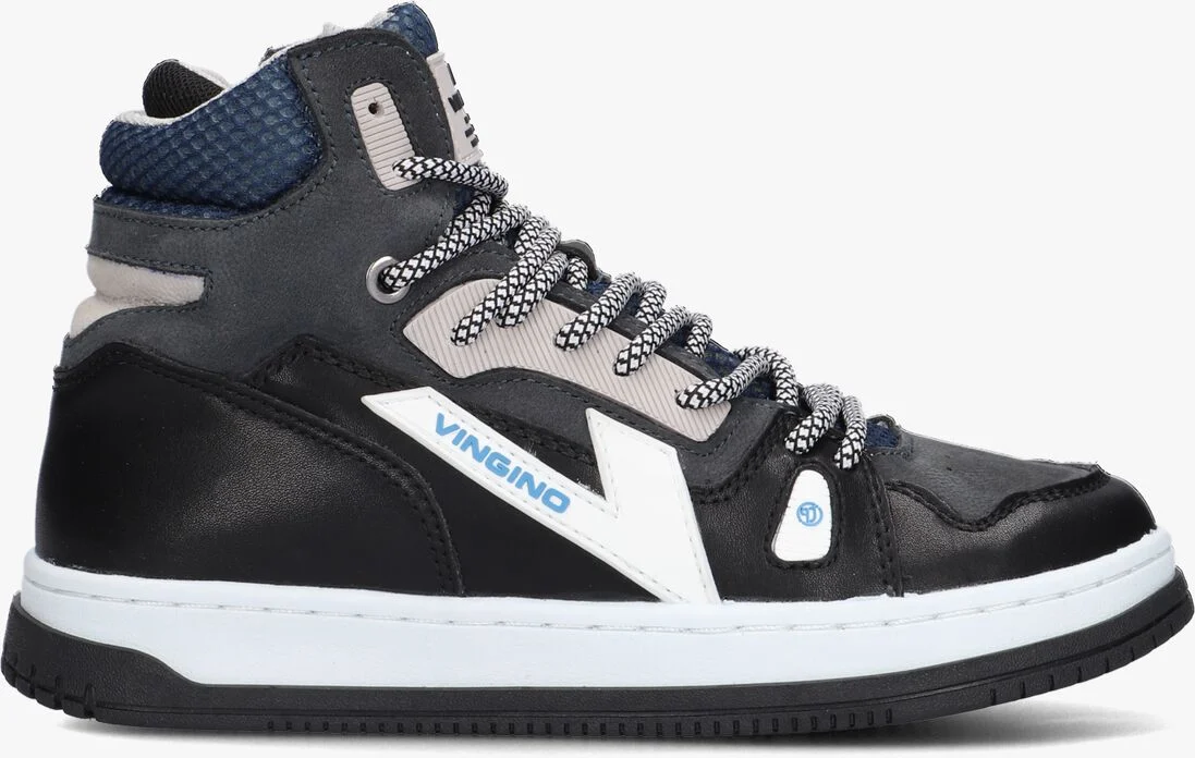 VINGINO blauwe vingino hoge sneaker joshua mid