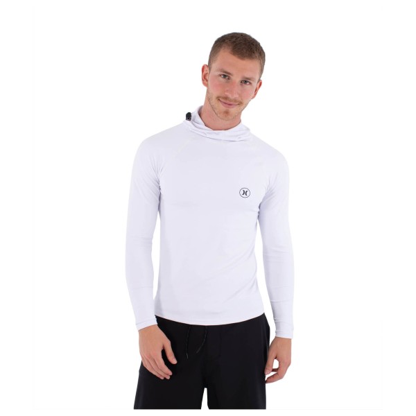 Hurley - Rash Slim Fit L/S Icon Hooded - Lycra