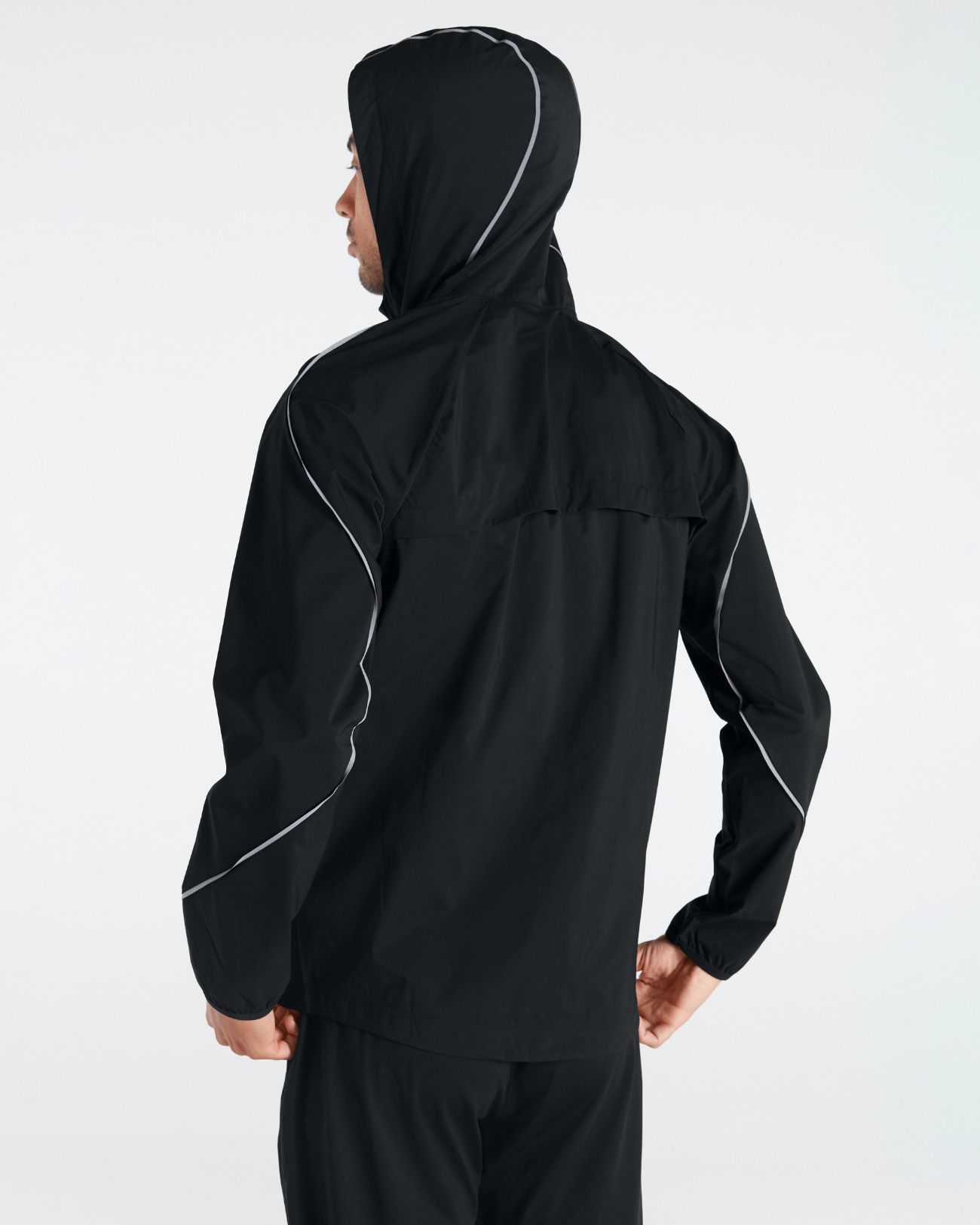 Veste de pluie Nike Woven Noir pour homme