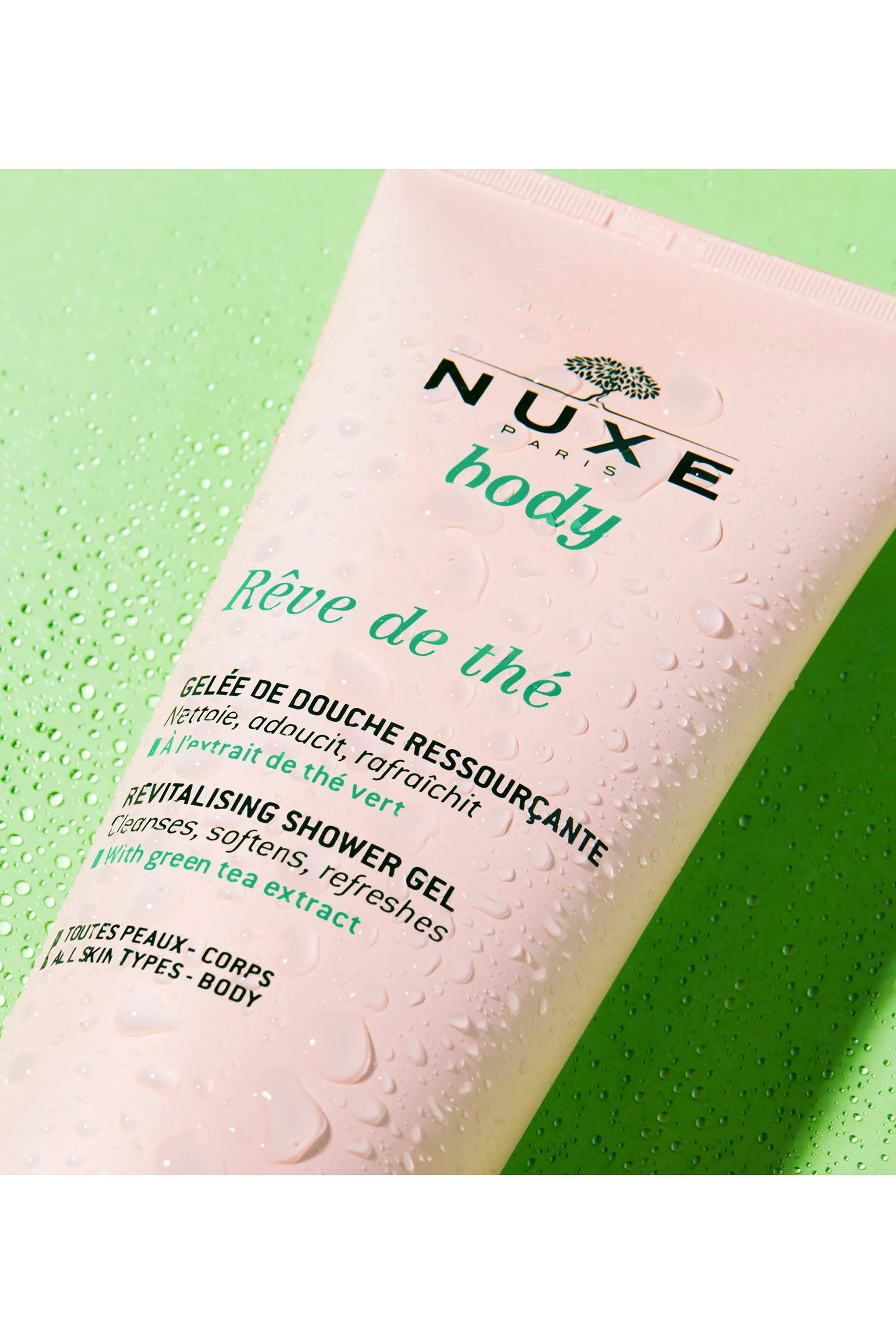 Nuxe Gelée de douche ressourçante Rêve de Thé®-200 ml