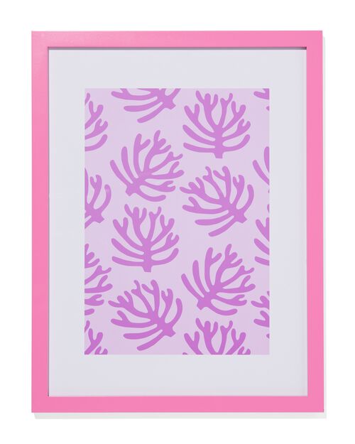 cadre photo 30x40 bois rose