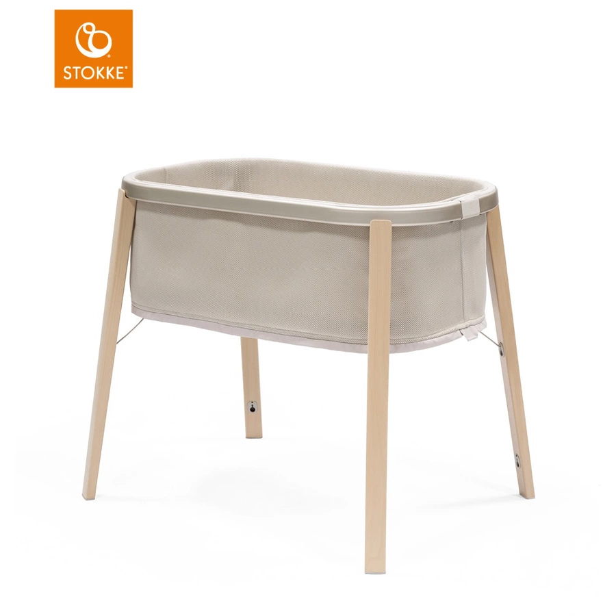 STOKKE® Snoozi™ Stubenbett Sandy Beige Inkl. Matratze
