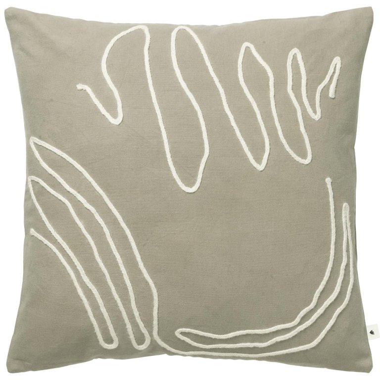 Ferm Living Jot kussen 50x50 Elm Green
