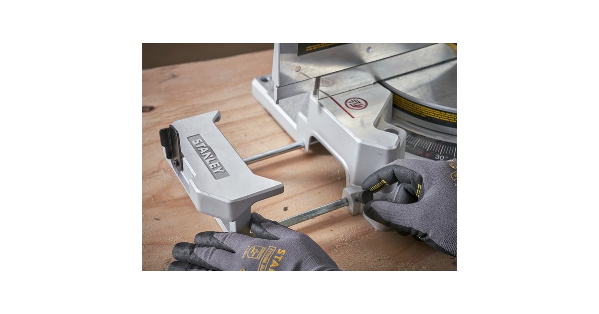StanleySM1800-QS Afkort- en verstekzaag  (Geel/zwart, 254 mm, 1800W)