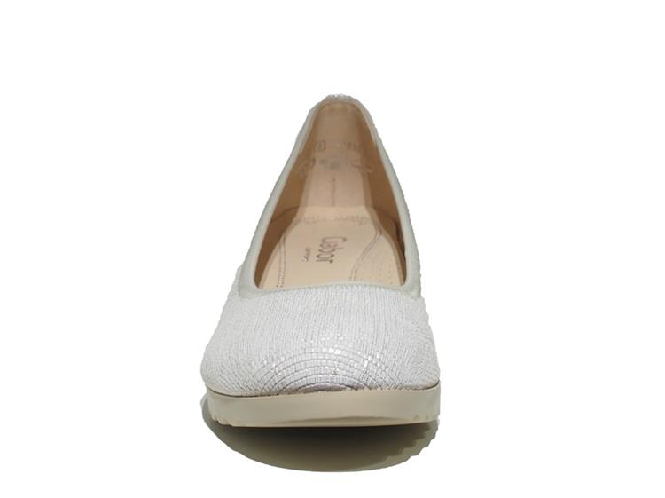 Gabor 42.641 bianco/oro(jute/m)