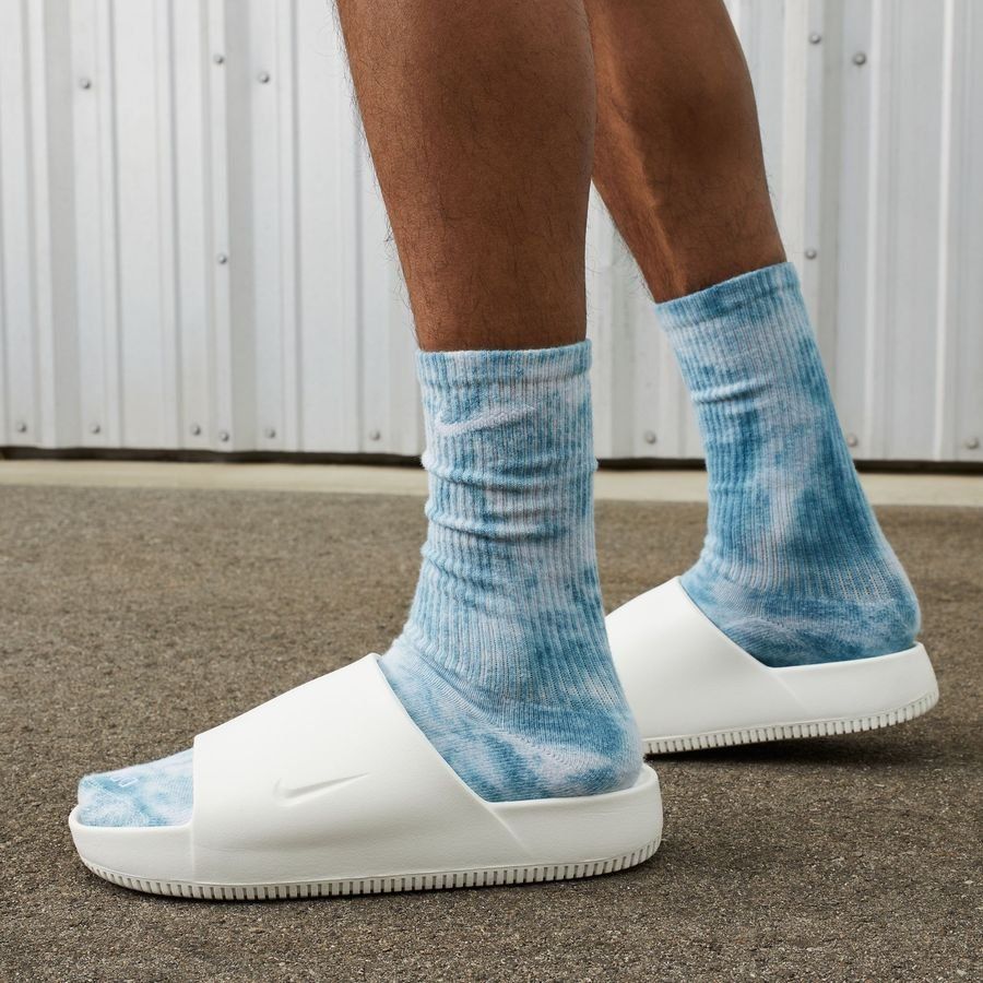 Nike Claquettes Calm - Blanc Cassé