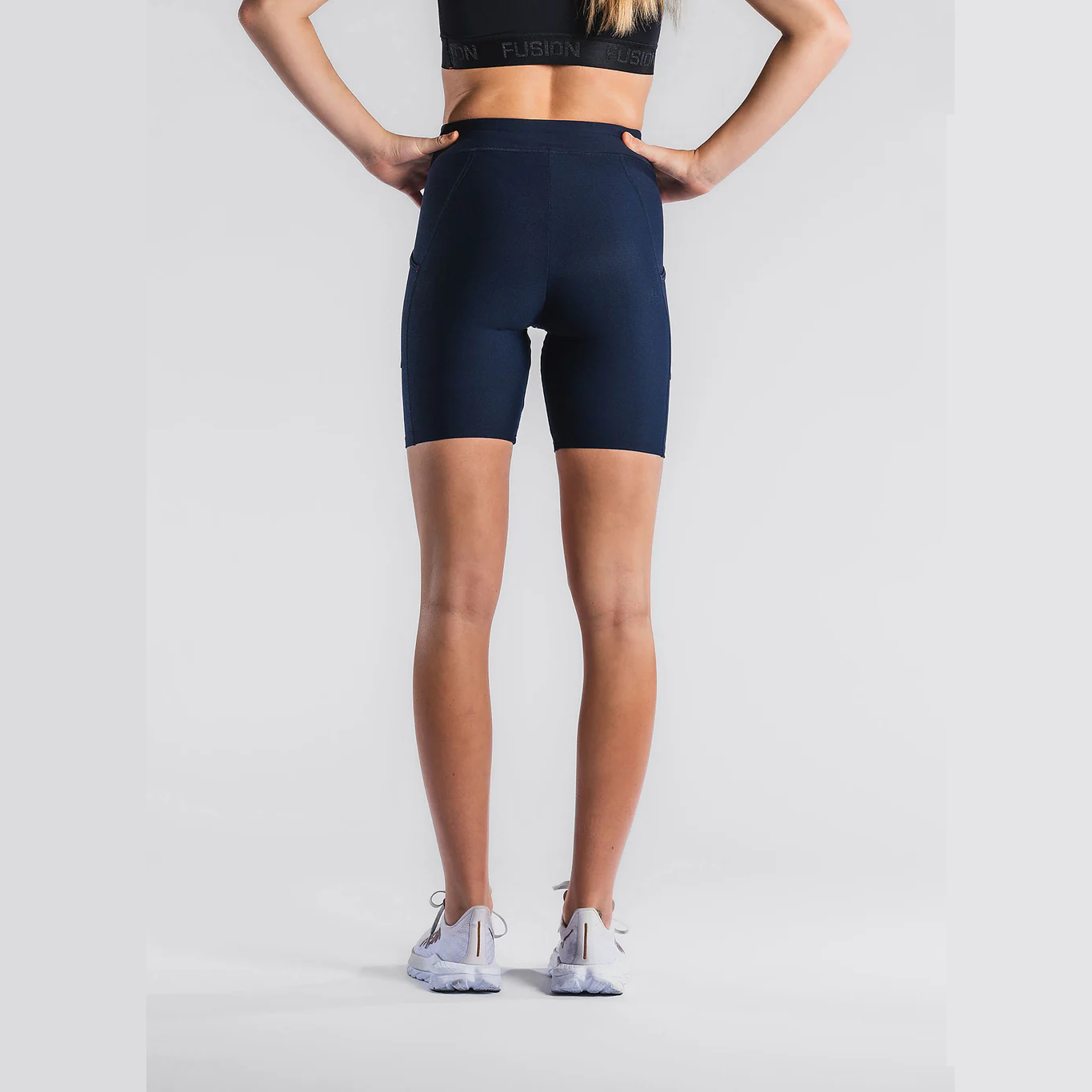 fusion c3 korte traeningstights dame 243 0277 black