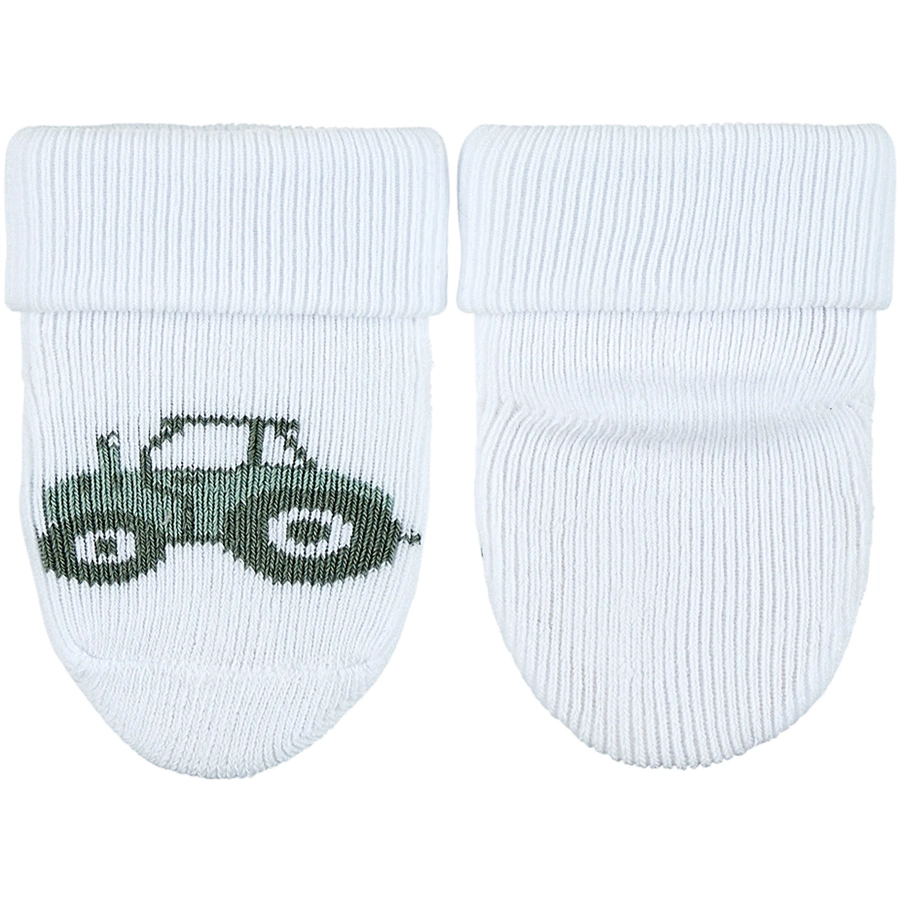 Sterntaler Erstlingssöckchen Fahrzeuge, 3er-Pack weiss