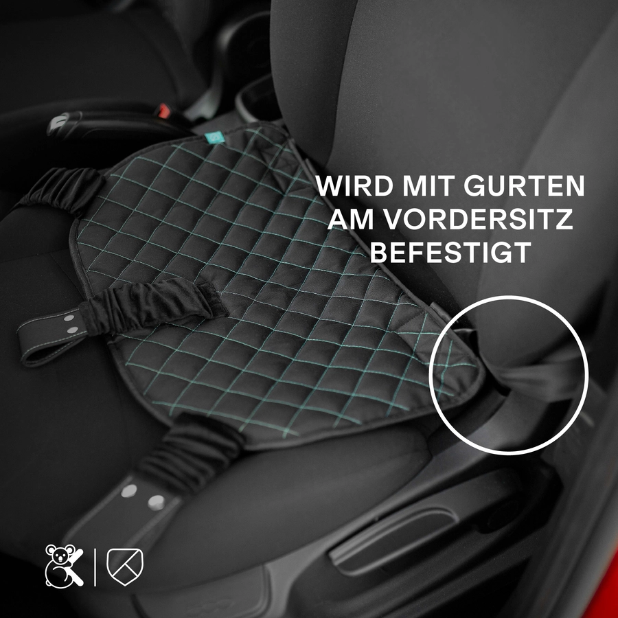 KOALA BABYCARE®Autogurt für die Schwangerschaft - schwarz