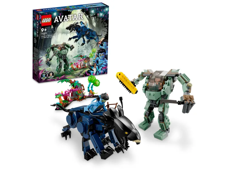 LEGO Avatar 75571 Neytiri & Thanator vs. AMP Suit Quaritch