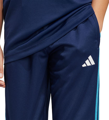 adidas Performance Trainingshose - Tiro - Dark Blue/Shock Cyan/