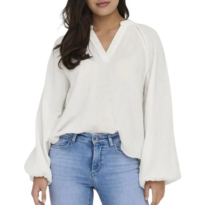 Only Thyra Life SL V-neck Blouse Dames
