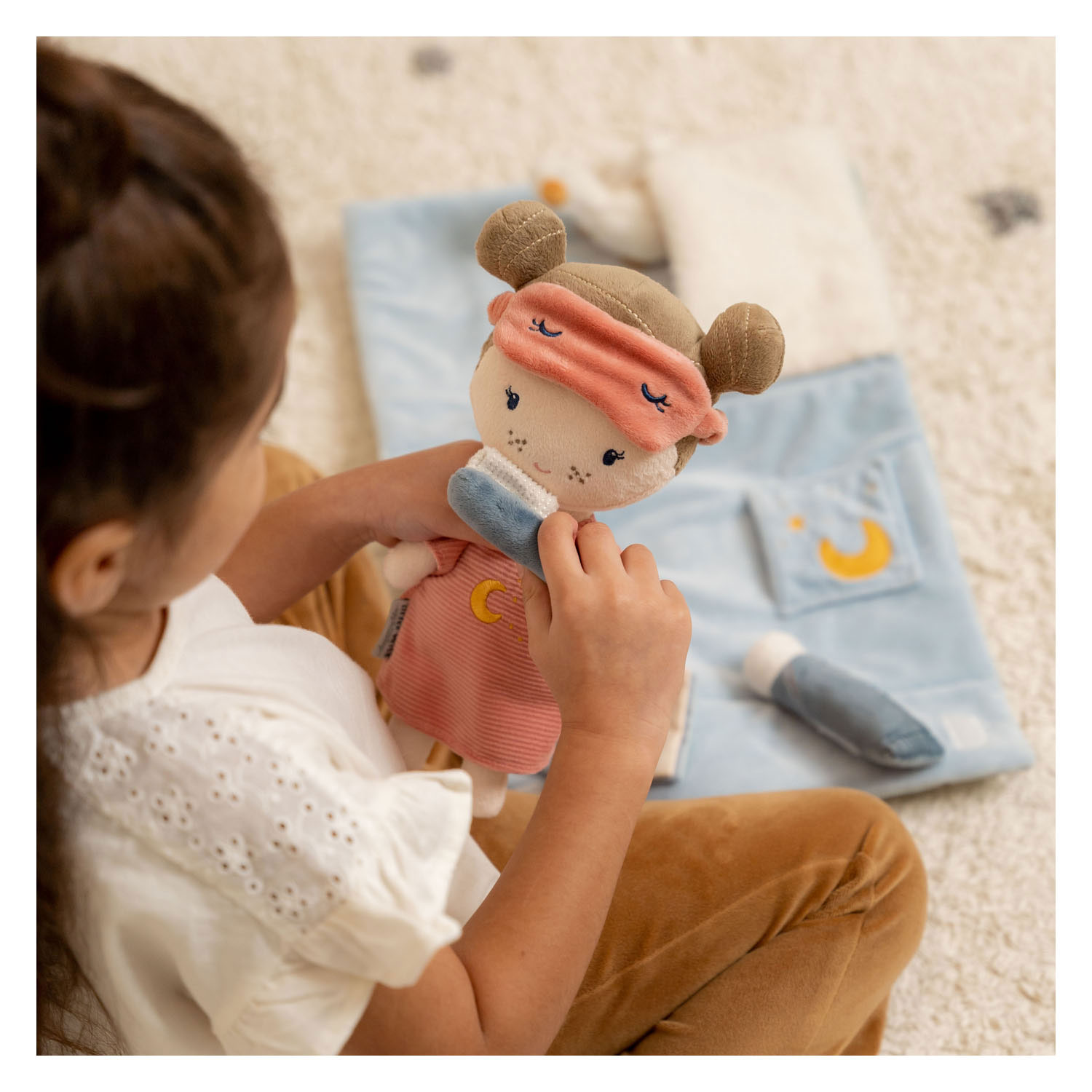 Little Dutch Rosa Pop Logeer Speelset