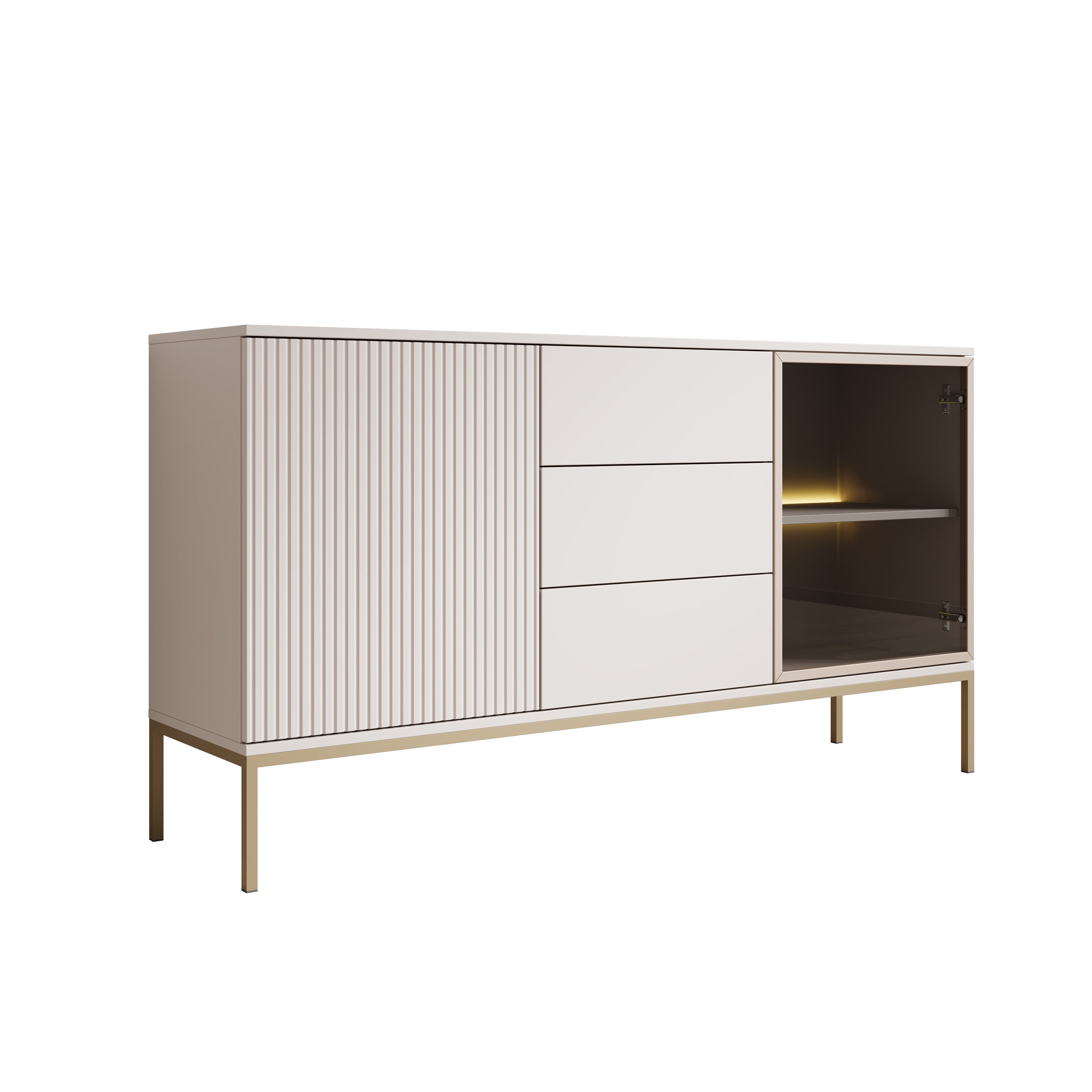 Legend 2 - Dressoir - Beige - 153x39x83 cm