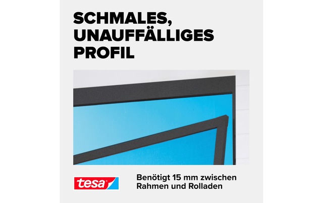 tesa Fliegengitter-Gewebe »Insektenschutz Alu Comfort Tür 1 x 2.2m«