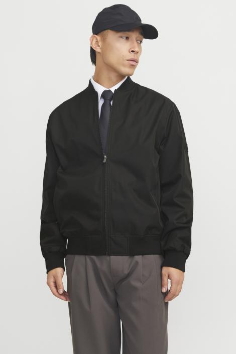 Jack & Jones zwarte heren jas