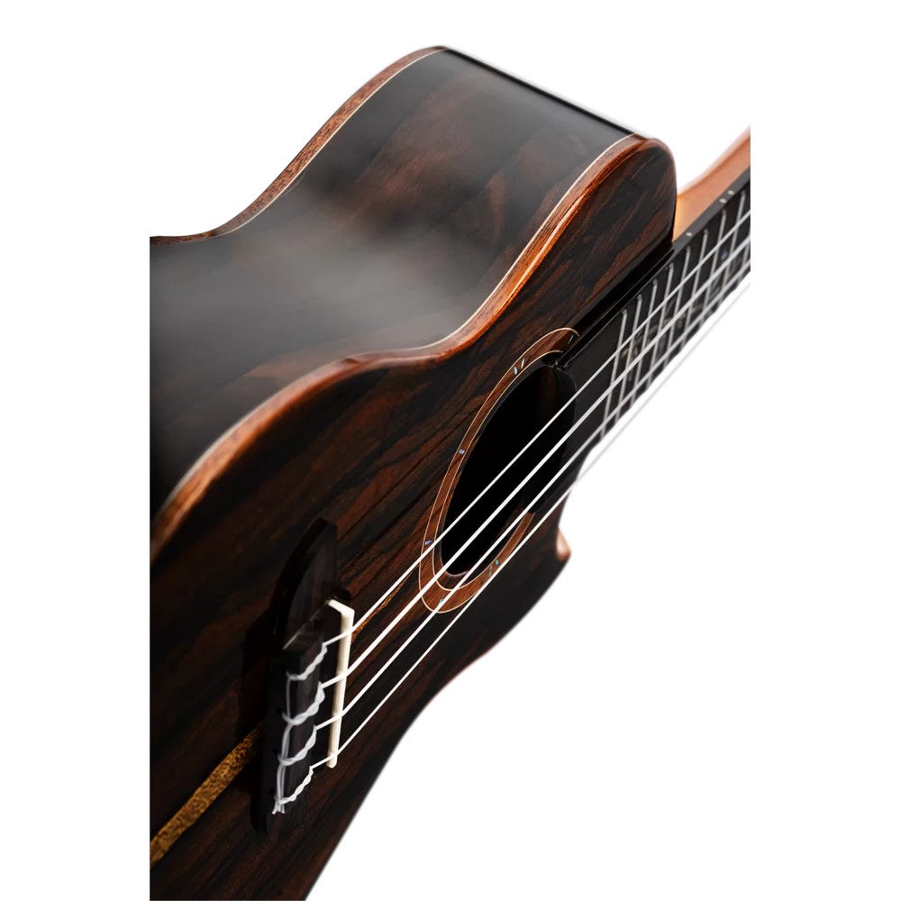 Ortega RUET-ZC Elite Series Concert Size Ukulele Ziricote elektrisch-akoestische concert ukelele met gigbag
