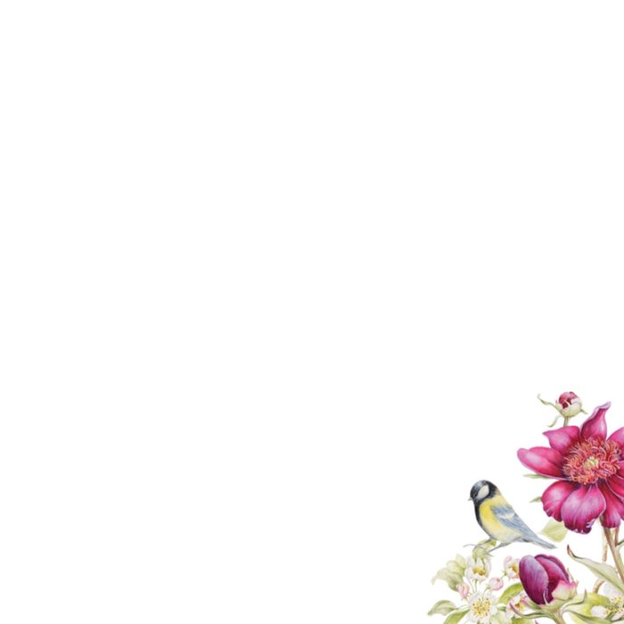 Janneke Brinkman | Verjaardagskaart | Bloemen | Aanpasbare leeftijd