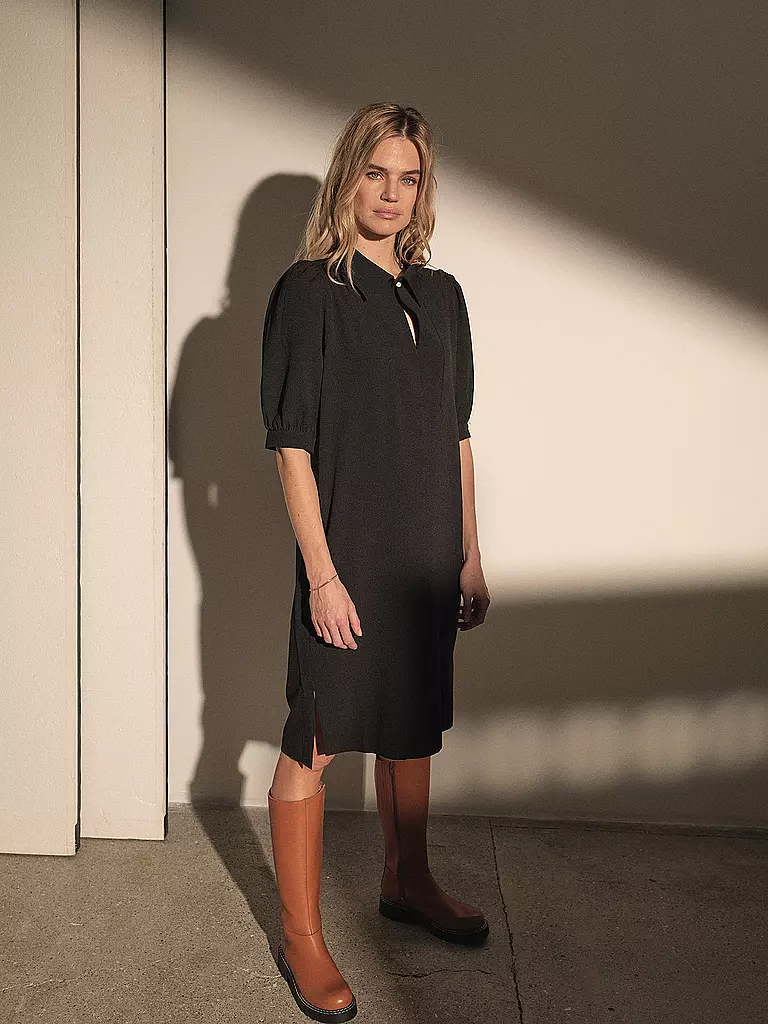 MOS MOSH Midikleid MMBOOKA schwarz