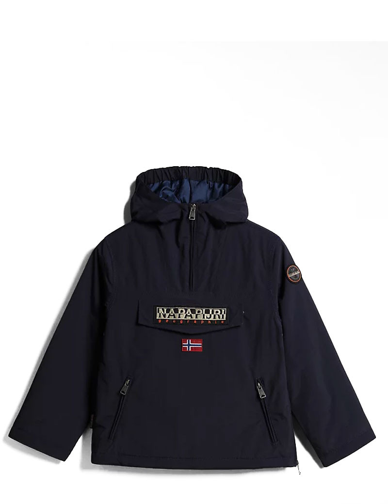 NAPAPIJRI VESTE RAINFOREST POCKET ENFANT MARINE