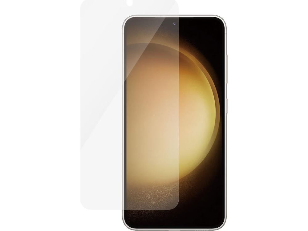 Samsung Galaxy S23 5G Antibakterielle Panzer Glas Displayschutz Case Friendly (7322)